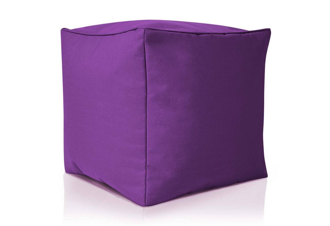 Green Bean Sitzsack Cube (Hocker 40x40x40cm mit EPS-Perlen Füllung, Fußhocker Fußkissen Sitz-Pouf für Sitzsäcke), Bodenkissen für Kinder und Erwachsene - Sitzkissen Sitzhocker von Green Bean