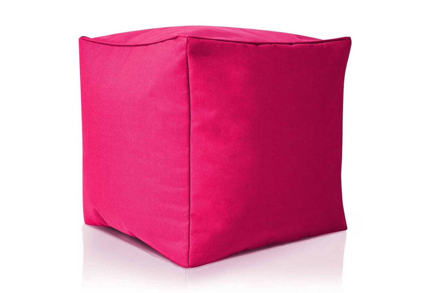 Green Bean Sitzsack Cube (Hocker 40x40x40cm mit EPS-Perlen Füllung, Fußhocker Fußkissen Sitz-Pouf für Sitzsäcke), Bodenkissen für Kinder und Erwachsene - Sitzkissen Sitzhocker von Green Bean