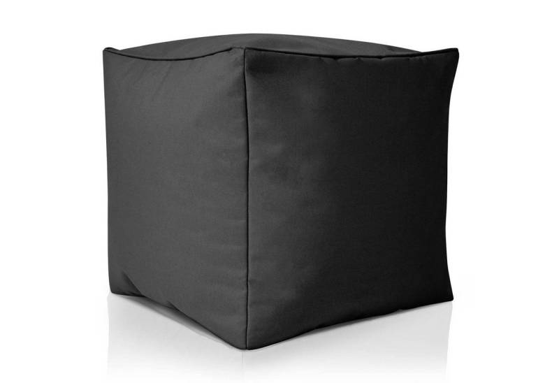 Green Bean Sitzsack Cube (Hocker 40x40x40cm mit EPS-Perlen Füllung, Fußhocker Fußkissen Sitz-Pouf für Sitzsäcke), Bodenkissen für Kinder und Erwachsene - Sitzkissen Sitzhocker von Green Bean