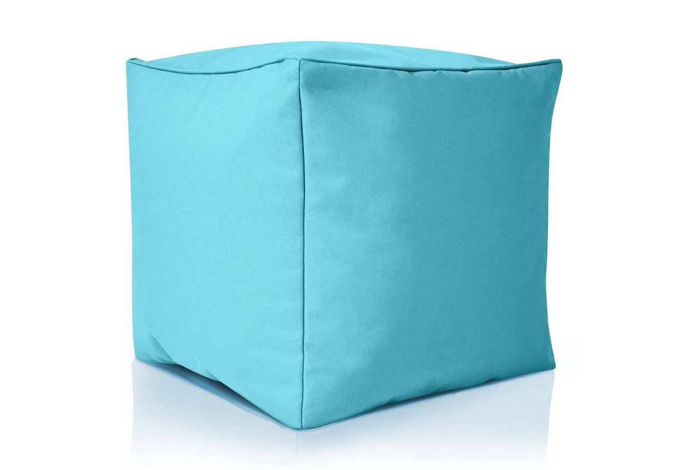 Green Bean Sitzsack Cube (Hocker 40x40x40cm mit EPS-Perlen Füllung, Fußhocker Fußkissen Sitz-Pouf für Sitzsäcke), Bodenkissen für Kinder und Erwachsene - Sitzkissen Sitzhocker von Green Bean
