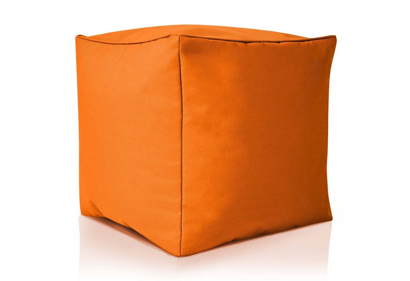 Green Bean Sitzsack Cube (Hocker 40x40x40cm mit EPS-Perlen Füllung, Fußhocker Fußkissen Sitz-Pouf für Sitzsäcke), Bodenkissen für Kinder und Erwachsene - Sitzkissen Sitzhocker von Green Bean