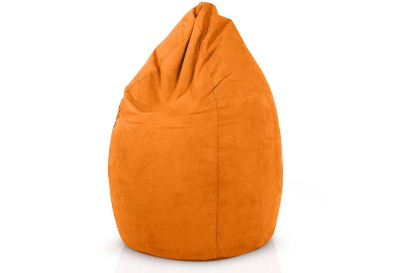 Green Bean Sitzsack Drop (Sitzsack mit Rückenlehne 60x60x90cm - Indoor Sitzkissen 220L Füllung, Kuschelig Waschbar), Bean Bag Bodenkissen Lounge Chair Sitzhocker Kindersitzsack von Green Bean