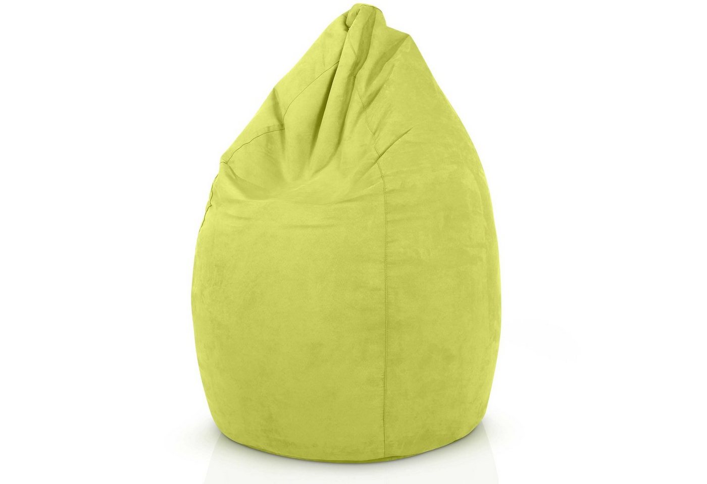 Green Bean Sitzsack Drop (Sitzsack mit Rückenlehne 60x60x90cm - Indoor Sitzkissen 220L Füllung, Kuschelig Waschbar), Bean Bag Bodenkissen Lounge Chair Sitzhocker Kindersitzsack von Green Bean