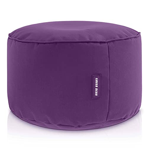 Green Bean Sitzsack-Hocker 25x45cm mit EPS-Perlen Füllung - Fußhocker Fußkissen Sitz-Pouf für Sitzsäcke - Bodenkissen für Kinder und Erwachsene - Fußablage Sitzkissen Sitzhocker Lila Green Bean Sitzsack-Hocker 25x45cm mit EPS-Perlen Füllung - Fußhocker Fußkissen Sitz-Pouf für Sitzsäcke - Bodenkissen für Kinder und Erwachsene - Fußablage Sitzkissen Sitzhocker Lila von Green Bean