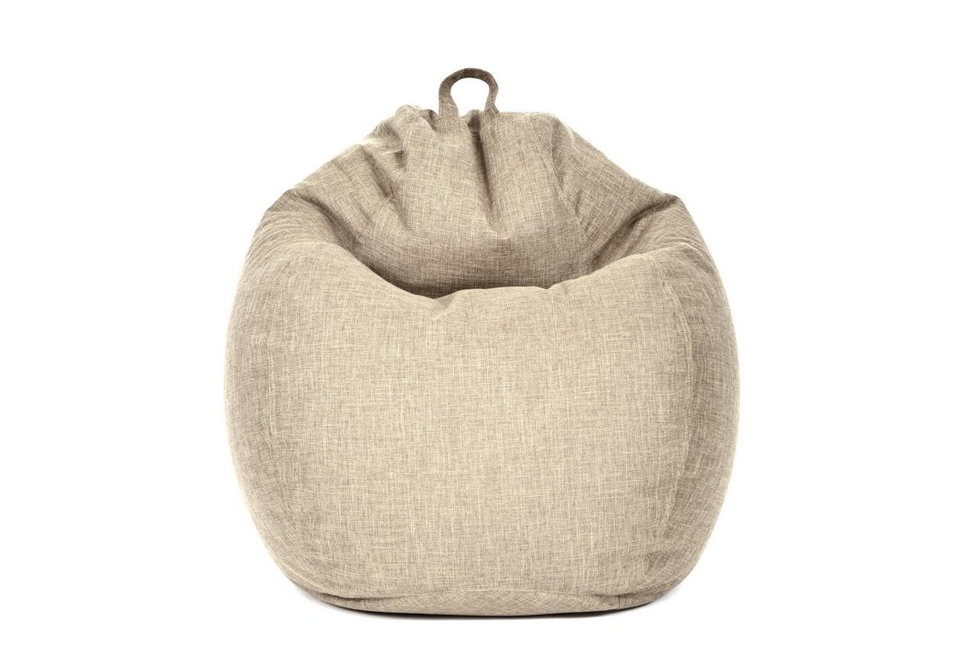 Green Bean Sitzsack Home Linen (Indoor Riesensitzsack mit EPS-Perlen Füllung -, Kuschelig Weich Waschbar), Sitzkissen Lounge Chair von Green Bean