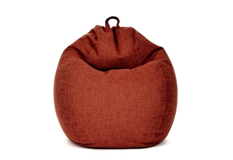 Green Bean Sitzsack Home Linen (Indoor Riesensitzsack mit EPS-Perlen Füllung -, Kuschelig Weich Waschbar), Sitzkissen Lounge Chair von Green Bean