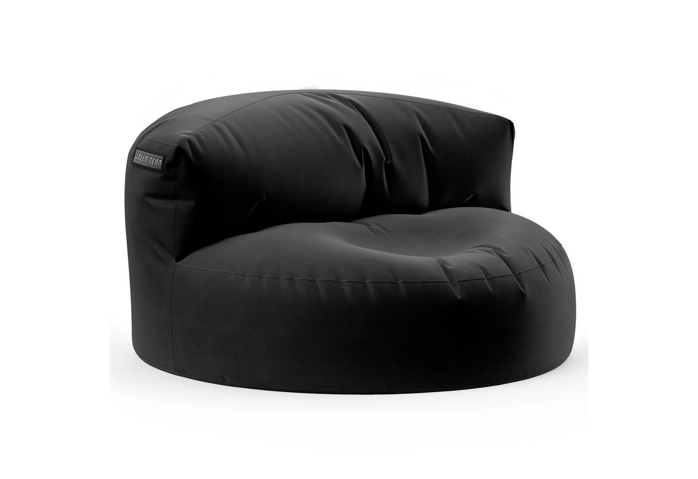 Green Bean Sitzsack Indoor & Outdoor Sofa mit hochwertiger EPS Perlen Füllung (mit Rückenlehne, wasserabweisender & abwaschbarer Bezug), Couch Sitzmöglichkeit Gartenliege mit Rückenlehne von Green Bean