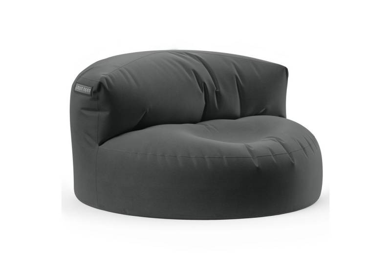 Green Bean Sitzsack Indoor & Outdoor Sofa mit hochwertiger EPS Perlen Füllung (mit Rückenlehne, wasserabweisender & abwaschbarer Bezug), Couch Sitzmöglichkeit Gartenliege mit Rückenlehne von Green Bean