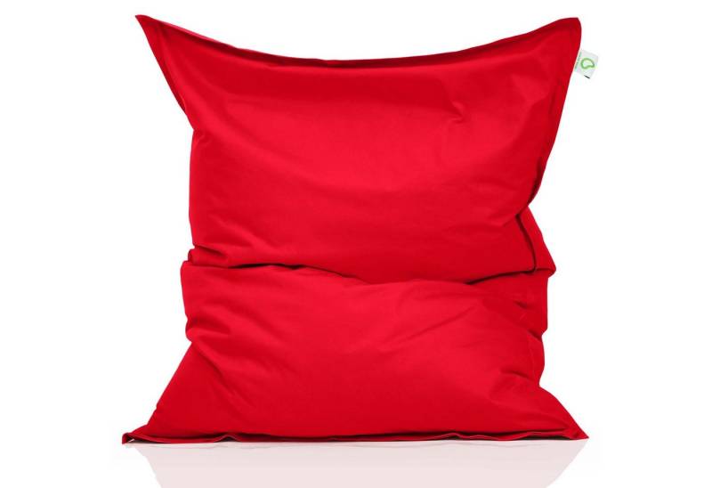 Green Bean Sitzsack Square (Indoor Bean Bag XXL 140x180cm 380 Liter, Kinder & Erwachsene Bean Bag), EPS Perlen Füllung Riesensitzsack Groß Liegekissen Sitzkissen von Green Bean