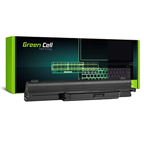 Green Cell® Extended Serie A32-K53 A41-K53 Akku für ASUS K53 K53E K53S K53SJ K53SV K53U X53 X53S X53SV X53U X54 X54C X54F X54H X54L (9 Zellen 6600mAh 11.1V Schwarz) von Green Cell