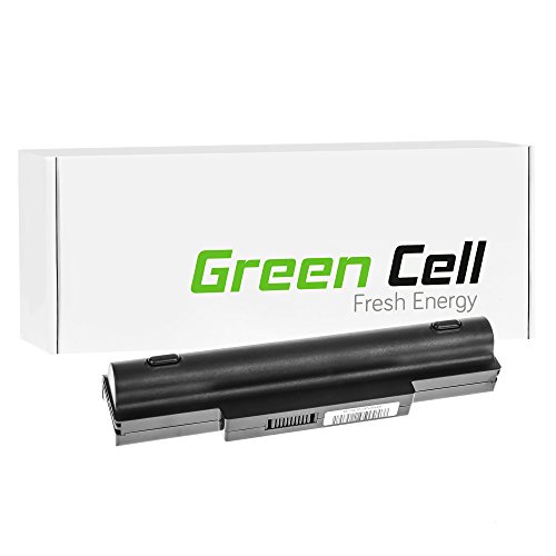 Green Cell® Extended Serie A32-K72 Akku für Asus K72D K72DR K72DY K72JK K72JV K73E K73SD N71J N71V N71VG N73J X73B X73SD X73SJ X73SV (9 Zellen 6600mAh 11.1V Schwarz) von Green Cell