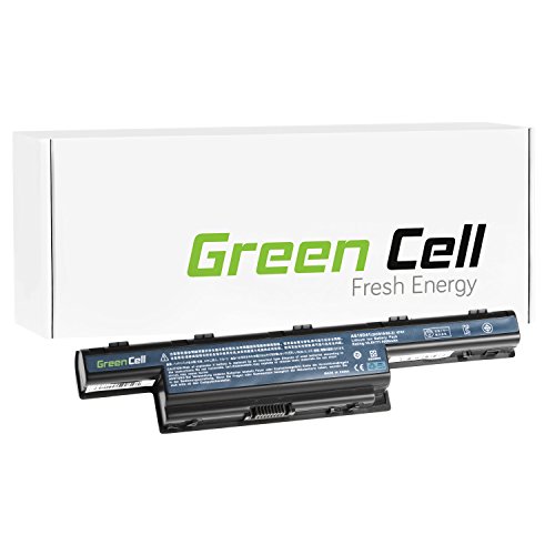 Green Cell® Extended Serie Laptop Akku für Acer Aspire 5250 5251 5336 5349 5733Z 5741Z 5741ZG 5742ZG 5750ZG 5755 7741 7750 (9 Zellen 6600mAh 10.8V Schwarz) von Green Cell PRO