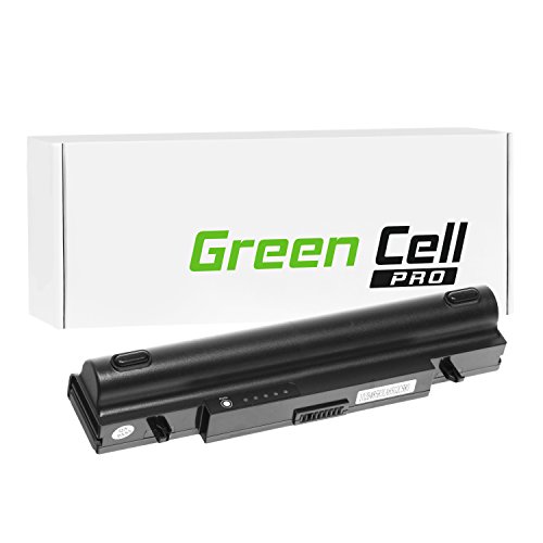 Green Cell® PRO Extended Serie AA-PB9NC6B AA-PB9NS6B Akku für Samsung R519 R522 R525 R530 R540 R580 R620 R719 R780 Laptop (Original Samsung SDI Zellen, 9 Zellen, 7800mAh, Schwarz) von Green Cell