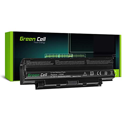 Green Cell® Standard Serie J1KND Laptop Akku für Dell Vostro 3450 3550 3555 3650 3750 1440 1450 1540 1550 2420 2520 (6 Zellen 4400mAh 11.1V Schwarz) von Green Cell