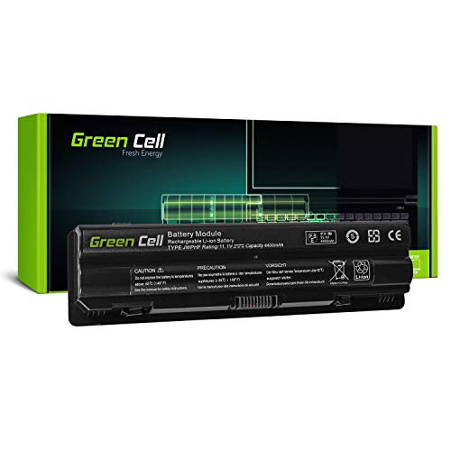 Green Cell Standard Serie JWPHF/R795X Laptop Akku für Dell XPS 15 L501x L502x 17 L701x L702x (6 Zellen 4400mAh 11.1V Schwarz) von Green Cell