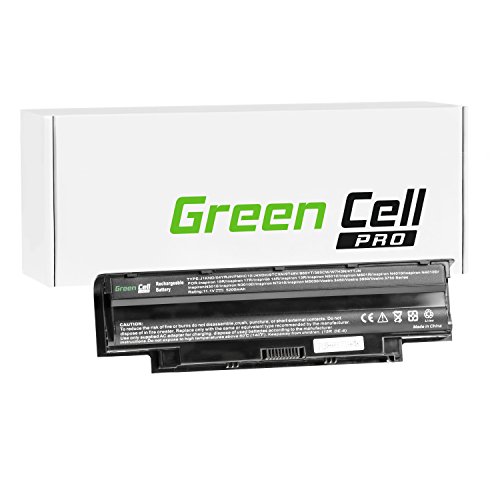 Green Cell® PRO Serie J1KND Laptop Akku für Dell Inspiron 13R N3010 / 14R N4010 / 15 M5030 M5040 N5040 / 15R M5010 M501R / Q15R M5110 (Original Samsung SDI Zellen, 6 Zellen, 5200mAh, Schwarz) von Green Cell