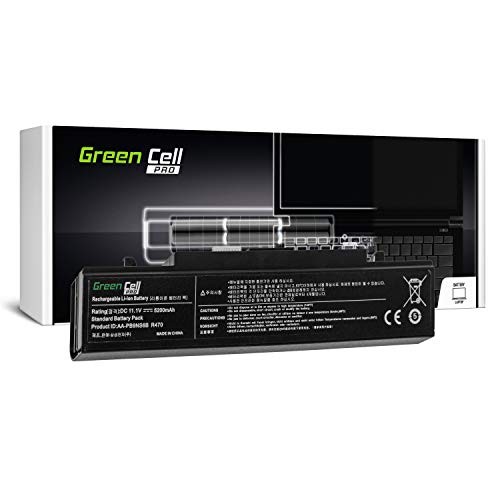 Green Cell Pro Serie Laptop Akku für Samsung Serie 5 550P 550P5C 550P7C NP550P5C NP550P7C (Original Samsung SDI Zellen, 6 Zellen, 5200mAh, Schwarz) von Green Cell