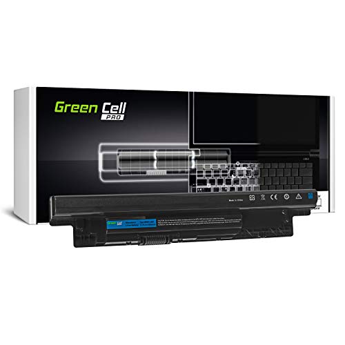 Green Cell Pro Serie MR90Y/XCMRD Laptop Akku für Dell Vostro 2421 2521 3445 3446 3449 3546 3549/Latitude 3440 3470 3540 3570 (Original Samsung SDI Zellen, 6 Zellen, 5200mAh, Schwarz) von Green Cell