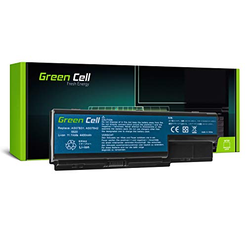 Green Cell Standard Serie Laptop Akku für Packard Bell EasyNote LJ61 LJ63 LJ65 LJ67 LJ71 LJ73 LJ75 LJ77 (6 Zellen 4400mAh 10.8V Schwarz) von Green Cell