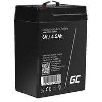 Green cell agm vrla 6v 45ah wartungsfreie batterie fur alarmanlagen registrierkassen spielzeug von Green Cell