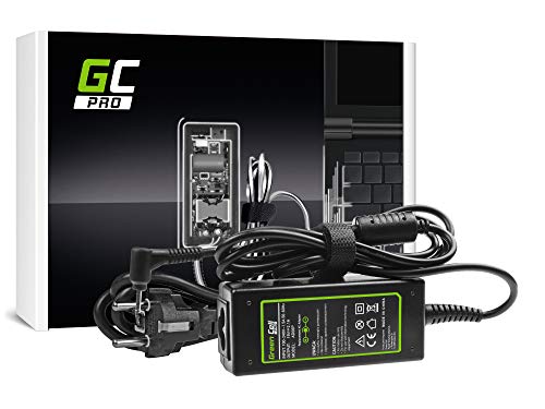 GC PRO Netzteil für Asus Eee PC 1001PX 1001PXD 1005HA 1201HA 1201N 1215B 1215N X101 X101CH X101H Laptop Ladegerät inkl. Stromkabel (19V 2.1A 40W) von Green Cell