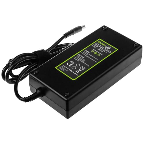 GC PRO Netzteil für Dell Precision 7510 7710 M4700 M4800 M6500 M6600 M6700 M6800 Alienware 17 M17x M18 M18x x15 x17 X51 R1 R2 R3 Laptop Notebook Ladegerät inkl. Stromkabel (19.5V 12.3A 240W) von Green Cell