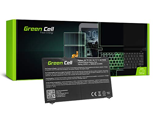 Green Cell (3.8V 22Wh 5800mAh) EB-BT810ABA EB-BT810ABE Akku für Samsung Galaxy Tab S2 9.7 SM-T810 T813 T815 T815C T815Y T817 T817A T817P T817T T817V T817W T818 T818V T818W T819 T81 TAB39 von Green Cell
