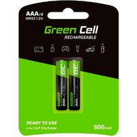 Green Cell Akku, AAA, 2 Stück - schwarz von Green Cell