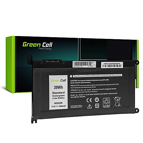 Green Cell Akku WDX0R WDXOR für Dell Inspiron 13 5368 5378 5379 7368 7378 15 5565 5567 5568 5570 5575 5578 5579 7560 7569 7570 7579 7580 17 3785 5765 5767 5770 Vostro 3580 3581 3584 5468 5471 5568 von Green Cell