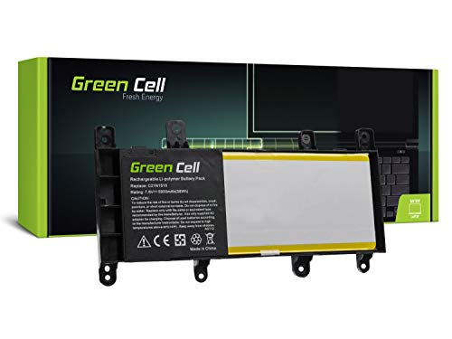 Green Cell C21N1515 Laptop Akku für Asus X756 X756U X756UA X756UB X756UJ X756UQ X756UV X756UX X756UAK X756UAM von Green Cell