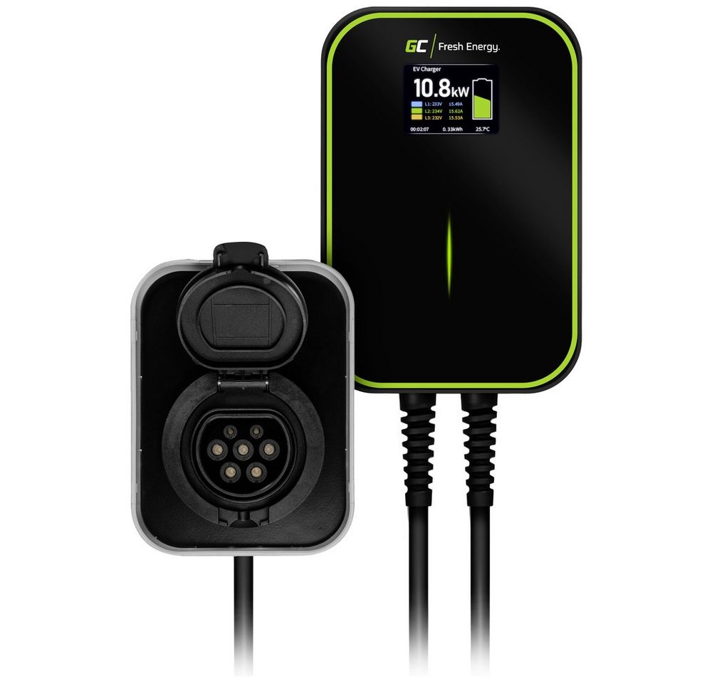 Green Cell Elektroauto-Ladestation Green Cell EV PowerBox Wallbox Typ 2 32 A Anzahl Anschlüsse 1 22 kW R Green Cell Elektroauto-Ladestation Green Cell EV PowerBox Wallbox Typ 2 32 A Anzahl Anschlüsse 1 22 kW R von Green Cell