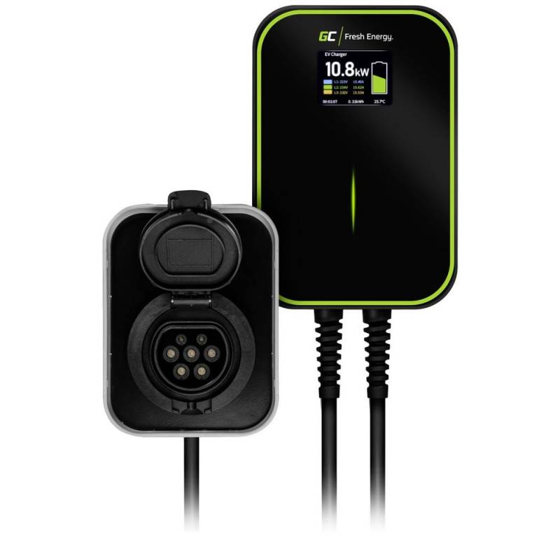 Green Cell Elektroauto-Ladestation Green Cell EV PowerBox Wallbox Typ 2 32 A Anzahl Anschlüsse 1 22 kW R von Green Cell