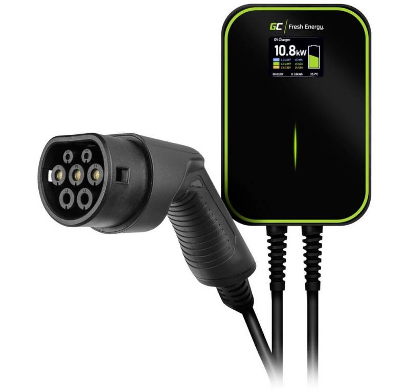 Green Cell Elektroauto-Ladestation Green Cell EV PowerBox Wallbox Typ 2 32 A Anzahl Anschlüsse 1 22 kW Green Cell Elektroauto-Ladestation Green Cell EV PowerBox Wallbox Typ 2 32 A Anzahl Anschlüsse 1 22 kW von Green Cell