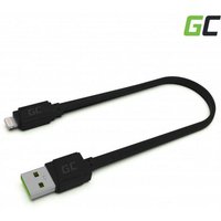Green Cell - GCmatte – Kabel Lightning-Kabel 25 cm mit Unterstützung für Apple 2,4 a Schnellladung Green Cell - GCmatte – Kabel Lightning-Kabel 25 cm mit Unterstützung für Apple 2,4 a Schnellladung von Green Cell