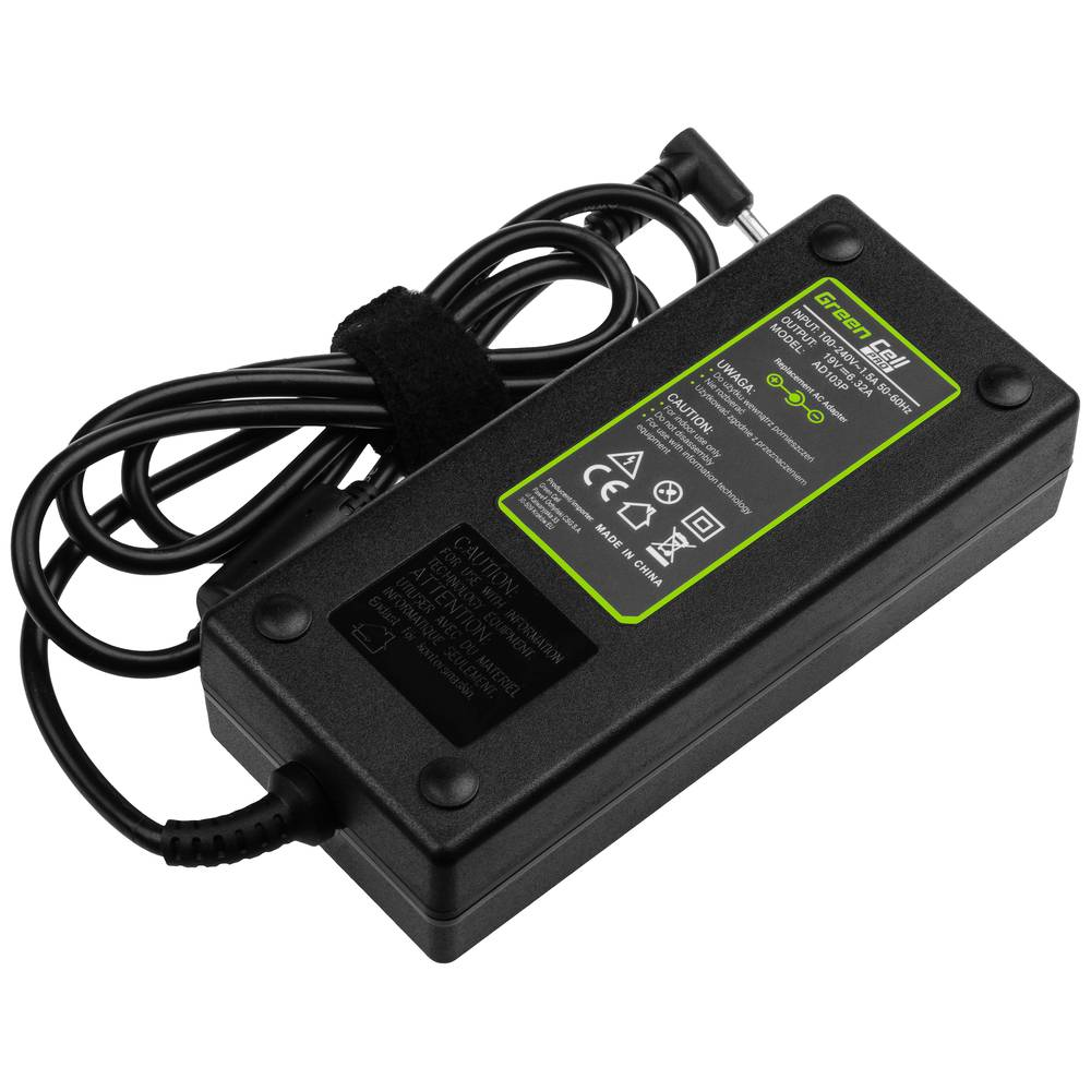 Green Cell Gc Ad103 P Notebook Netzteil 120 W 19 V 6.32 A Netzteil Laptop Zubehör B-Ware Green Cell Gc Ad103 P Notebook Netzteil 120 W 19 V 6.32 A Netzteil Laptop Zubehör B-Ware von Green Cell