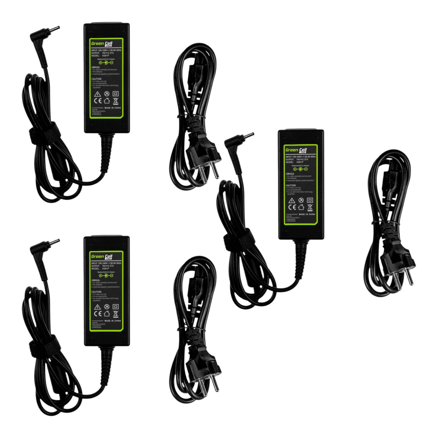 Green Cell Gc Ad61 P Notebook Netzteil 45 W 19 V 2.37 A Laptop Zubehör 3 Stück B-Ware Green Cell Gc Ad61 P Notebook Netzteil 45 W 19 V 2.37 A Laptop Zubehör 3 Stück B-Ware von Green Cell