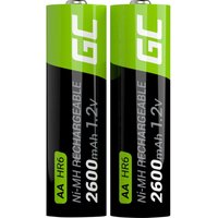 Green Cell - HR6 Mignon (AA)-Akku NiMH 2600 mAh 1.2 v 2 St. von Green Cell