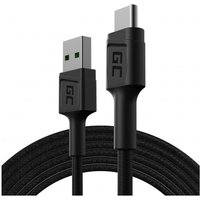 Green Cell - KABGC19 USB-Kabel usb 2.0 2 m usb a usb c Schwarz von Green Cell