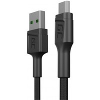 Green Cell - KABGC23 USB-Kabel usb 2.0 0,3 m usb a Micro-USB b Schwarz von Green Cell