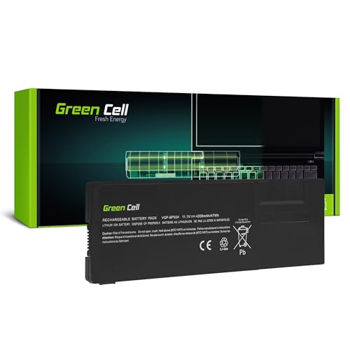 Green Cell Laptop Akku VGP-BPS24 VGP-BPL24 für Sony Vaio PCG-41213M PCG-41214M S13 SVS1312Q9ES SVS13A1U9ES SVS1312G3EW S15 SVS1512X9EB SVS1512Z1ES VPCSE1E1E VPCSE2F1E VPCSE2EFX VPCSB1V9E VPCSB3S9E von Green Cell