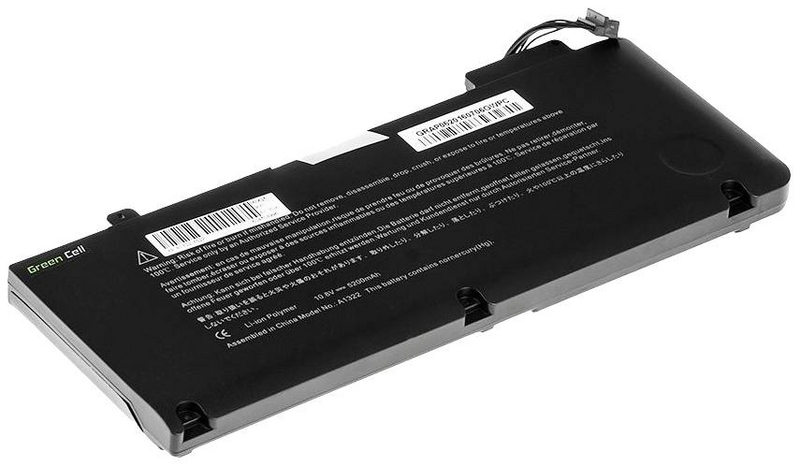 Green Cell Notebook Akku A1322 10.8 V 5200 M Ah Apple Batterie Laptop Batterie B-Ware Green Cell Notebook Akku A1322 10.8 V 5200 M Ah Apple Batterie Laptop Batterie B-Ware von Green Cell