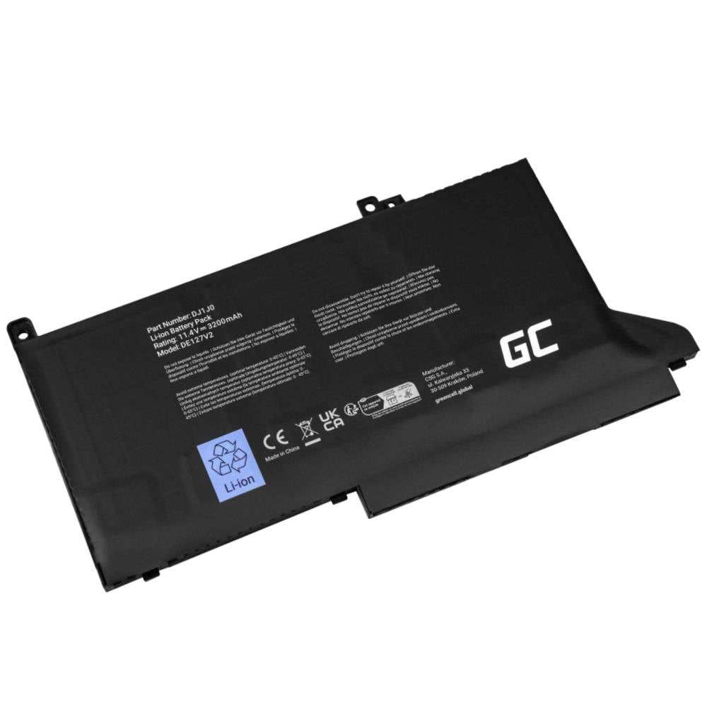 Green Cell Notebook-Akku GC-DE127V2 11.4 V 2700 mAh Dell Laptop-Zubehör Batterie Green Cell Notebook-Akku GC-DE127V2 11.4 V 2700 mAh Dell Laptop-Zubehör Batterie von Green Cell