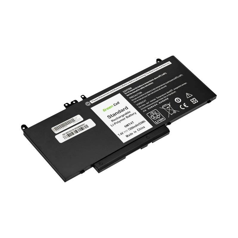 Green Cell Notebook Akku Gc De162 7.6 V 7200 M Ah Dell Laptop Akku Batterie B-Ware von Green Cell