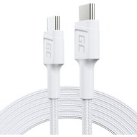 Green Cell KABGC29W USB-Kabel USB 3.2 Gen 1 (3.1 Gen 1) 2 m USB C Weiß von Green Cell