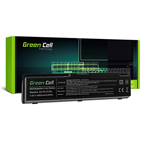 Green Cell Standard Serie AA-PB0VC6F Laptop Akku für Samsung 300U 305U N310 NF110 NF210 NF310 NP300U1A NP305U1A (6 Zellen 6600mAh 7.4V Schwarz) von Green Cell