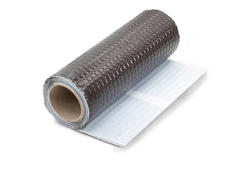 Green-Fast Dichtband selbstklebendes Dichtband 300mm x 5m Kamin- und Wandanschluss braun (sofort gebrauchsfertig) flexibel, anschmiegsam, UV- und witterungsbeständig von Green-Fast