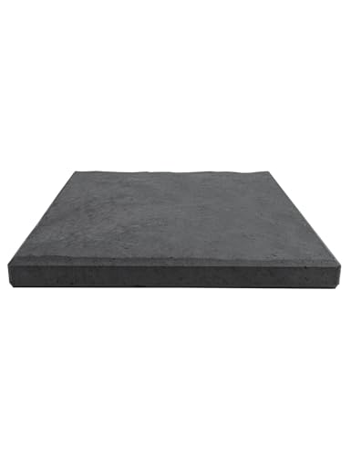 GREEN HOBBY Terrassenfliese Klickfliese Set 6 Stück Terrasse Balcon Wetterfest 30x30 cm Graphit Natural Stone GREEN HOBBY Terrassenfliese Klickfliese Set 6 Stück Terrasse Balcon Wetterfest 30x30 cm Graphit Natural Stone von Green Hobby