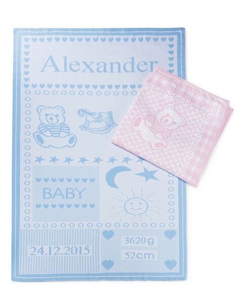 "Green Life" personalisierte Babydecke von "Green Life"