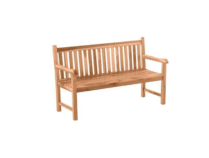Garten Sitzbank 150 cm, Teak Holz, 2-Sitzer von Green-Spirit