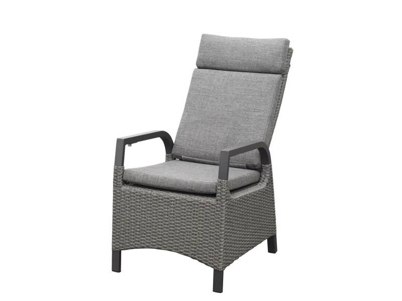 Green Spirit Gartenstuhl »Canberra« 2er Set Gartenstühle Rattan Hochlehner Armlehnen Sessel (Set, 2 St), Aluminium, verstellbar, wetterfest, Garten, Terrasse, Balkon & Outdoor von Green Spirit